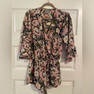 Lila Rose floral romper